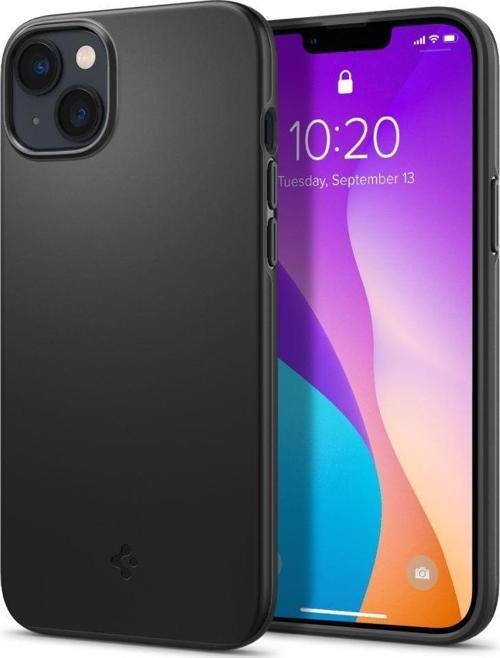 iPhone 14 Plus ile Uyumlu Kılıf Thin Fit Black
