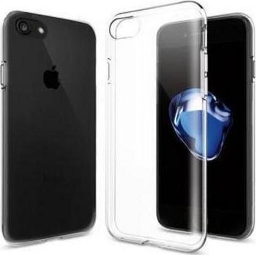 iPhone 7/8 ile Uyumlu Kılıf Liquid Crystal 4 Tarafı Kapalı Crystal Clear
