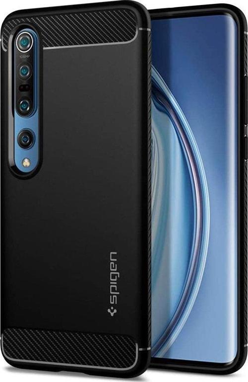 Mi 10 Pro / Mi 10 ile Uyumlu Kılıf Rugged Armor Matte Black