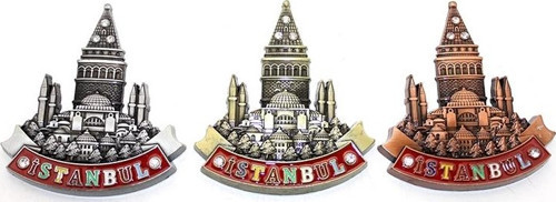 İstanbul Temalı Metal Magnet Alk3332