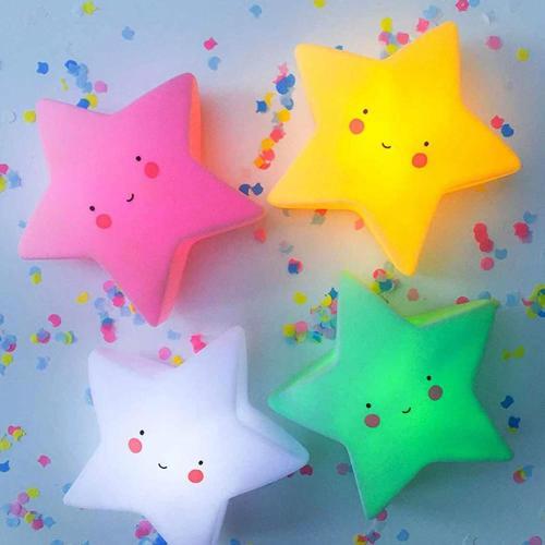 Gülen Yıldız Tasarımlı Led Işıklı Masa Lambası