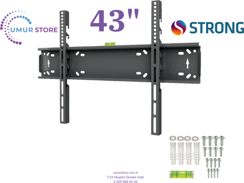 43” Mt43eg4000f 43” / 43”- 65” inç Lcd Led Televizyon Sabit Duvar Askı Aparatı