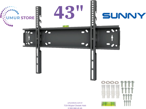43” Elton EL43DLK010 / 43”- 65” inç Lcd Led Televizyon Sabit Duvar Askı Aparatı