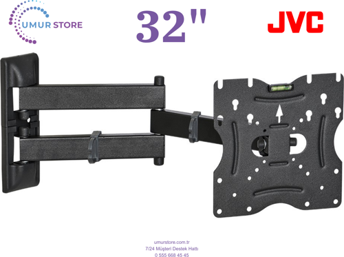 32vh5100t Hd 32 inç / 22”- 49” Lcd Led Televizyon Monitör Hareketli Duvar Askı Aparatı
