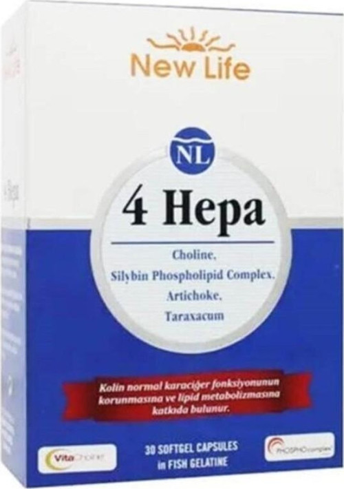 4 Hepa 30 Yumuşak Kapsül