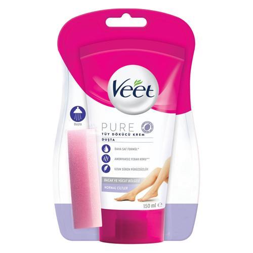 Pure Duşta Tüy Dökücü Krem Normal Ciltler 150 Ml