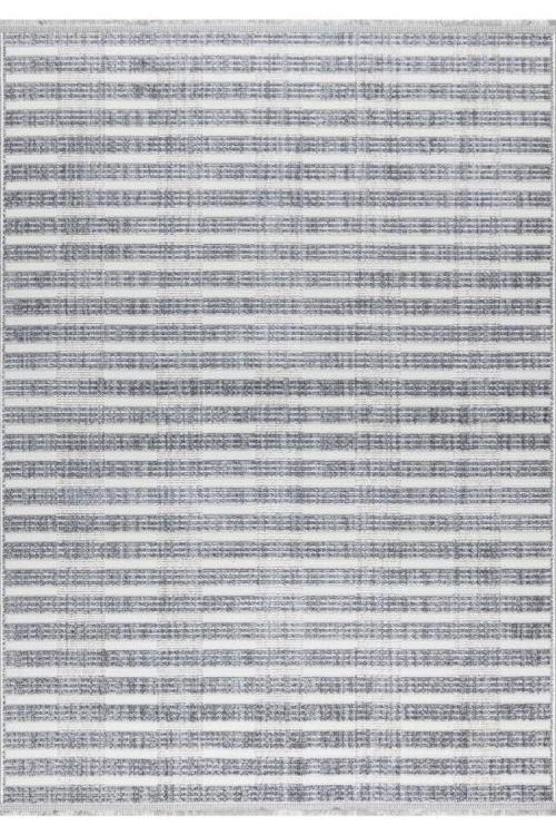 Halı Rio C2590A Gri Beyaz Serisi Salon Oturma Yatak Odası Halısı