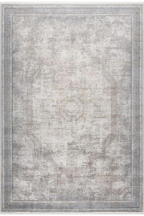 Halı Kratos 75966-30 Gri Akrilik Salon Oturma Yatak Odası Halısı