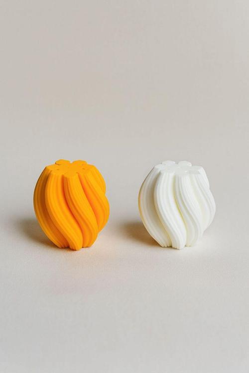 Dekoratif Burgu El Yapımı Soya Mum – Romantik Hediye, Sevgililer Günü, Ev Dekor, Özel Gün 2 Adet