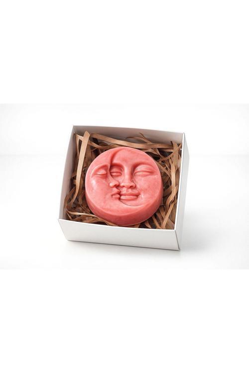 Hediyelik Ay El Yapımı Soya Mum – Romantik Hediye Sevgililer Günü Ev Dekor, Özel Gün Hediye