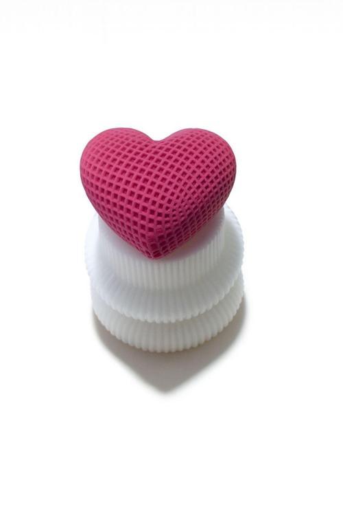 Hediyelik Kalp El Yapımı Soya Mum – Hediye Sevgililer Günü Ev Dekor Özel Gün Hediye