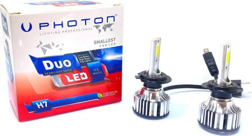 H7 12-24v Duo Led Xenon Şimşek Etkili Beyaz Zenon H7