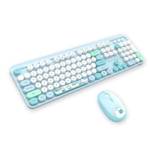 Kablosuz Klavye Ve Mouse Seti (Notebook Pc Uyumlu 104 Tuşlu)