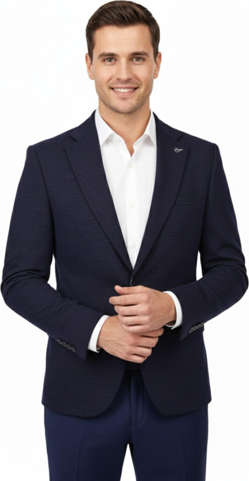Erkek Tek Spor Ceket Çift Yırtmaçlı BGL-ST04982