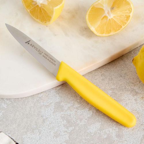 Daily Soyma Bıçağı Sarı 9 cm