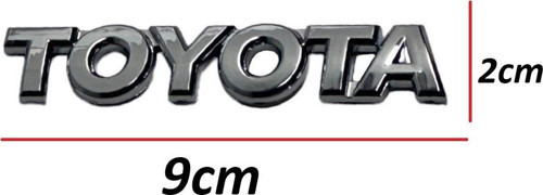 Toyota Corolla AE101 Arka Toyota Yazısı 1992-2001