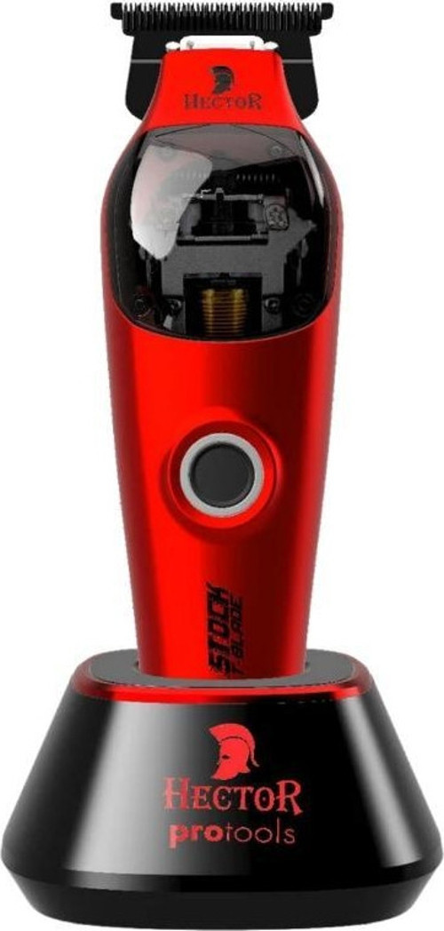 Super Stock T Blade 11000 Devir Profosyonel Çizim Tıraş Makinesi Kırmızı