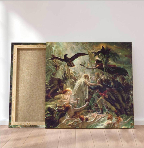 Anne Louis Girodet Karşılama Kanvas Tablo