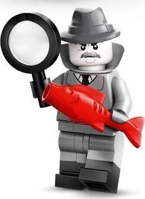 Minifigür 71045 - Seri 25 - 1 Film Noir Detective +5 Yaş (1 Parça)