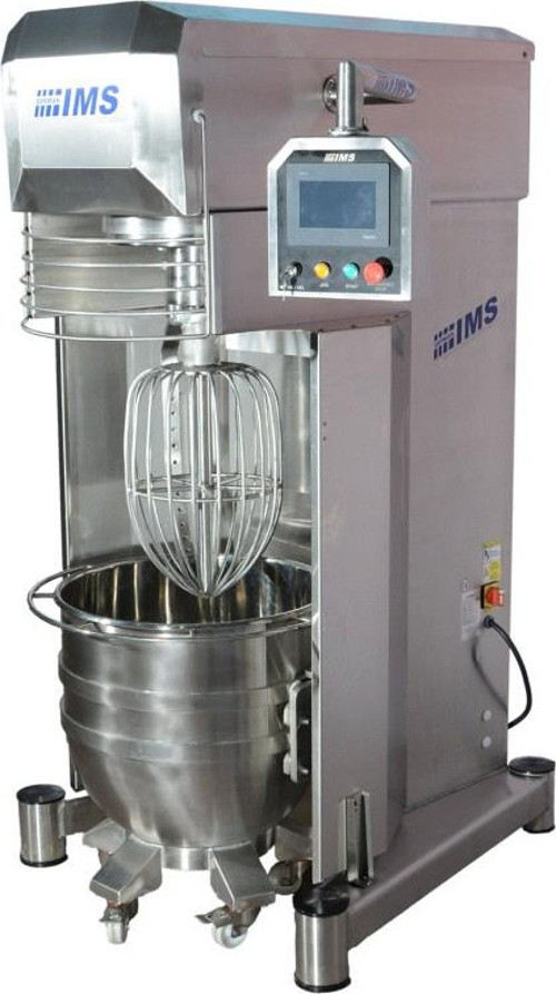 IBT 100-VEL CR Planet Mikser 100 Lt Kazan Asansörlü Hız Kontrollü Krom Gövde 380v/3p/50hz