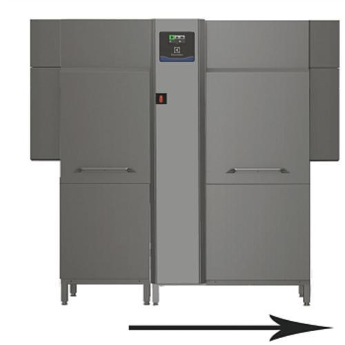 Professional Endüstriyel Çift Durulamalı Konveyör Tip Bulaşık Makinesi 200 Sepet/saat (865506 İle Birlikte Sipariş Edilmelidir) EDR20PELA5WV