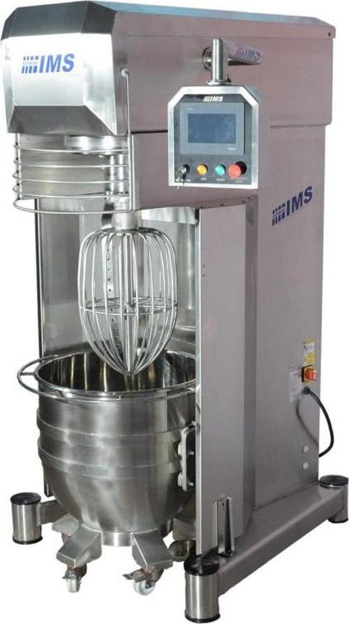 IBT 120-VEL CR Planet Mikser 120 Lt Kazan Asansörlü Hız Kontrollü Krom Gövde 380v/3p/50hz