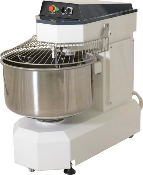 ISM 75-32 Spiral Hamur Yoğurma Makinası 75 Lt Kazan 35 Kg Un Kapasiteli İki Devirli 380v/3p/50hz