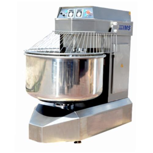 ISM 250-32S CR Spiral Hamur Yoğurma Makinası 250 Lt Kazan İki Yönlü Kazan 100 Kg Un Kapasiteli İki Devirli İki Yöne Dönen Kazan Krom Gövde 380v/3p/50hz
