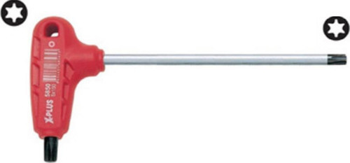 Cerpa X-Plus T Saplı Alyan T10 X 90 mm T Saplı Torx Allen Anahtar