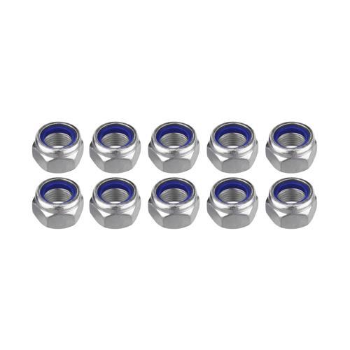 Fiber Somun M6 – DIN 985 –  20'li Paket Contalı Gevşemez Somun