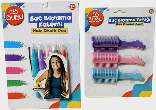 Saç Boyama Kalemi ve 3 Adet Tarağı