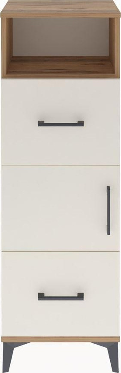 Arges Dolap 2 Raflı 2 Çekmeceli 1 Kapaklı 44 x 30 x 134 cm Çam - Aytaşı