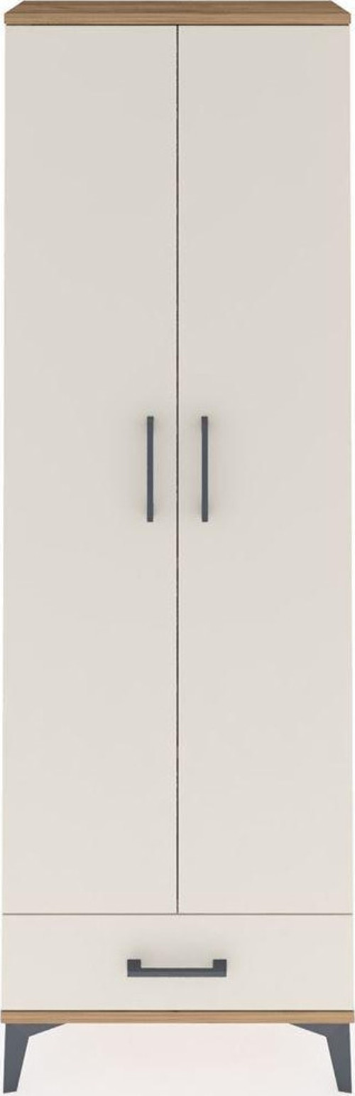 Arges Dolap 5 Raflı 1 Çekmeceli 2 Kapaklı 60 x 30 x 182 cm Çam - Aytaşı