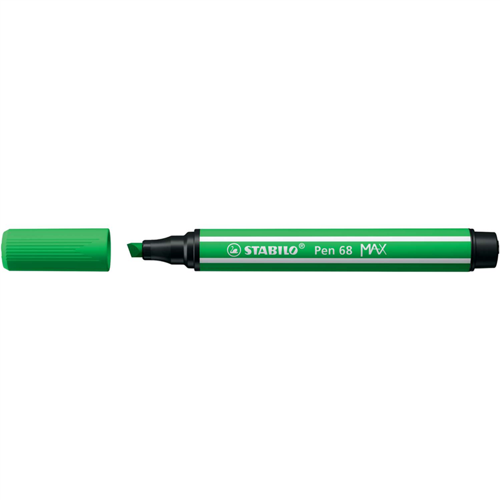 Keçe Uçlu Kalem 68 Max Yaprak Yeşili 1-5 Mm Kesik Uç 768/43 (5 Li Paket)