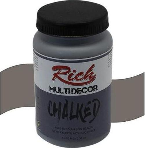 Multi Decor Chalked Ultra Mat Akrilik Boya 250 Cc İs Siyah 4576