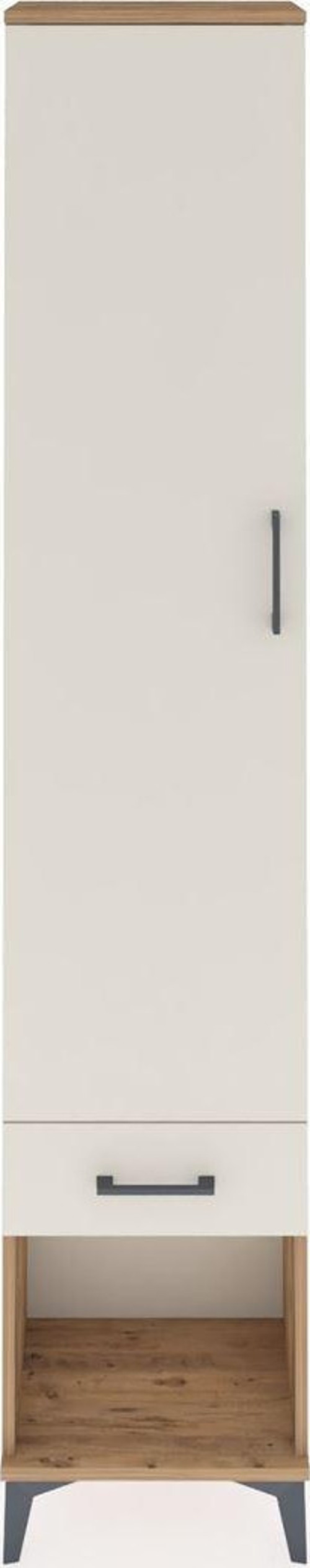 Arges Dolap 4 Raflı 1 Çekmeceli 1 Kapaklı 44 x 30 x 221 cm Çam - Aytaşı