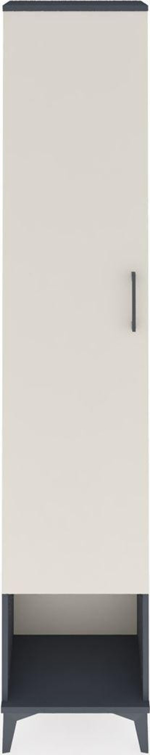 Arges Dolap 5 Raflı 1 Kapaklı 44 x 30 x 221 cm Antrasit - Aytaşı