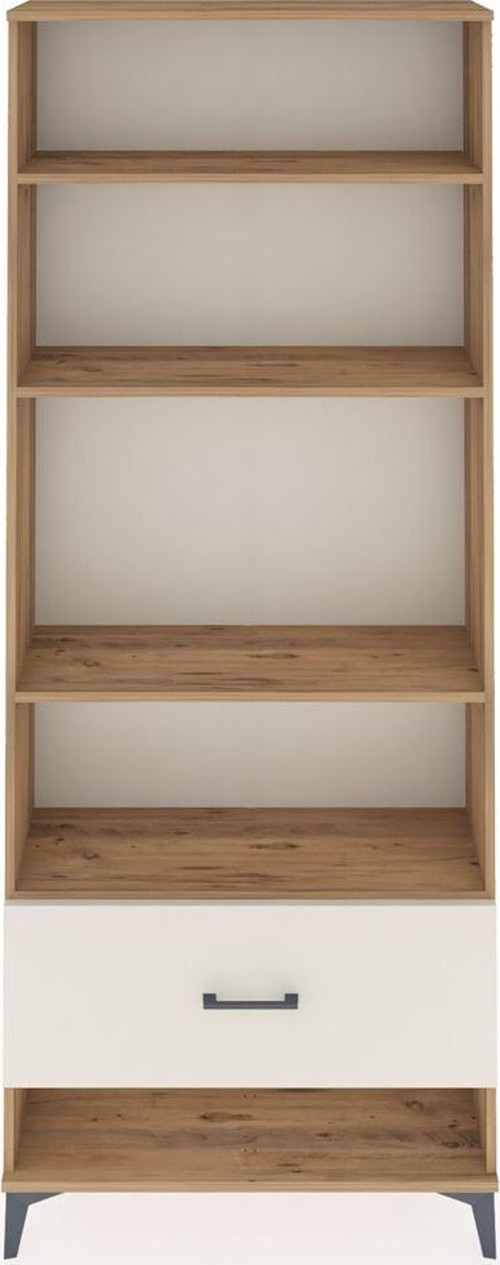 Arges Dolap 4 Raflı 1 Çekmeceli 88 x 30 x 221 cm Çam - Aytaşı