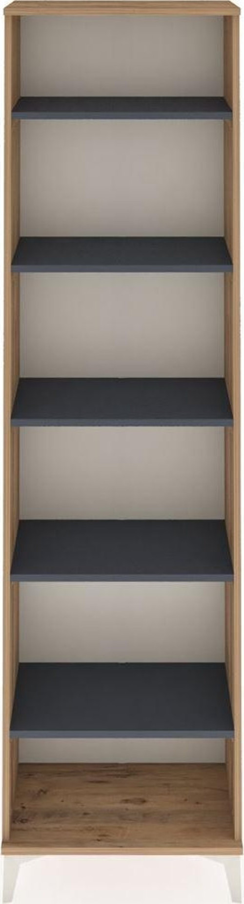 Arges Dolap 5 Raflı 60 x 30 x 221 cm Çam - Antrasit