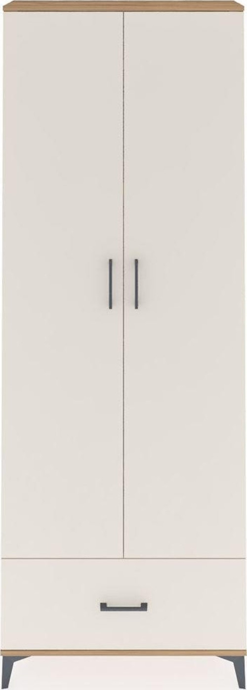Arges Dolap 5 Raflı 1 Çekmeceli 2 Kapaklı 88 x 30 x 243 cm Çam - Aytaşı