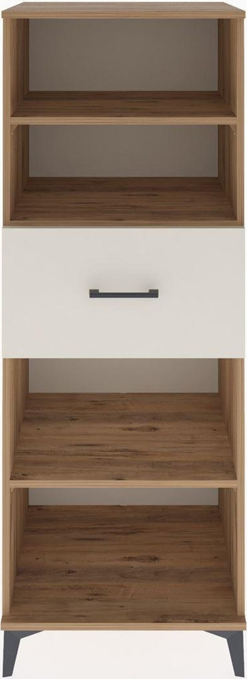 Hyperion Dolap 3 Raflı Tek Çekmeceli 60x44x163 Çam-Aytaşı