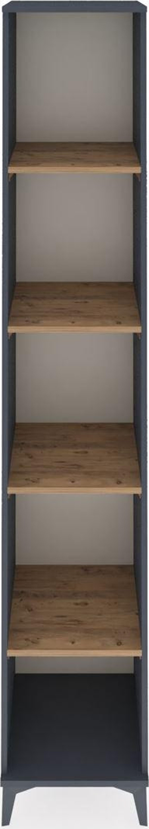 Hyperion Dolap 6 Raflı 44x44x243 Antrasit-Çam