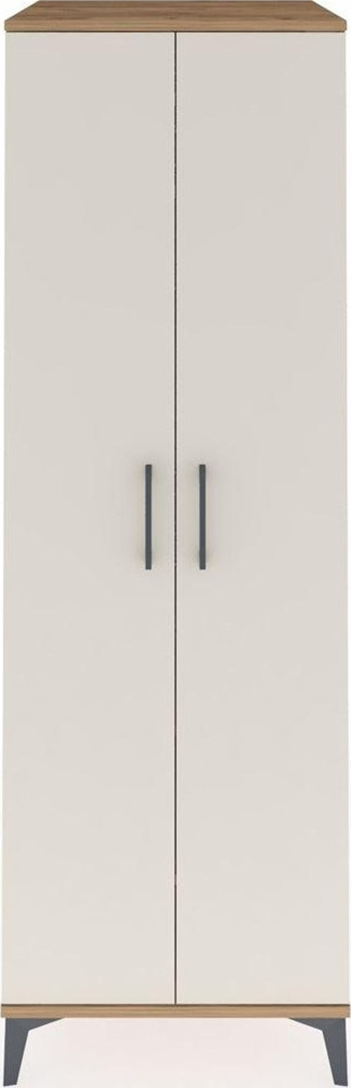 Kronos Dolap 2 Raflı 2 Kapaklı 1 Askılı 60 x 59 x 182 cm Çam - Aytaşı