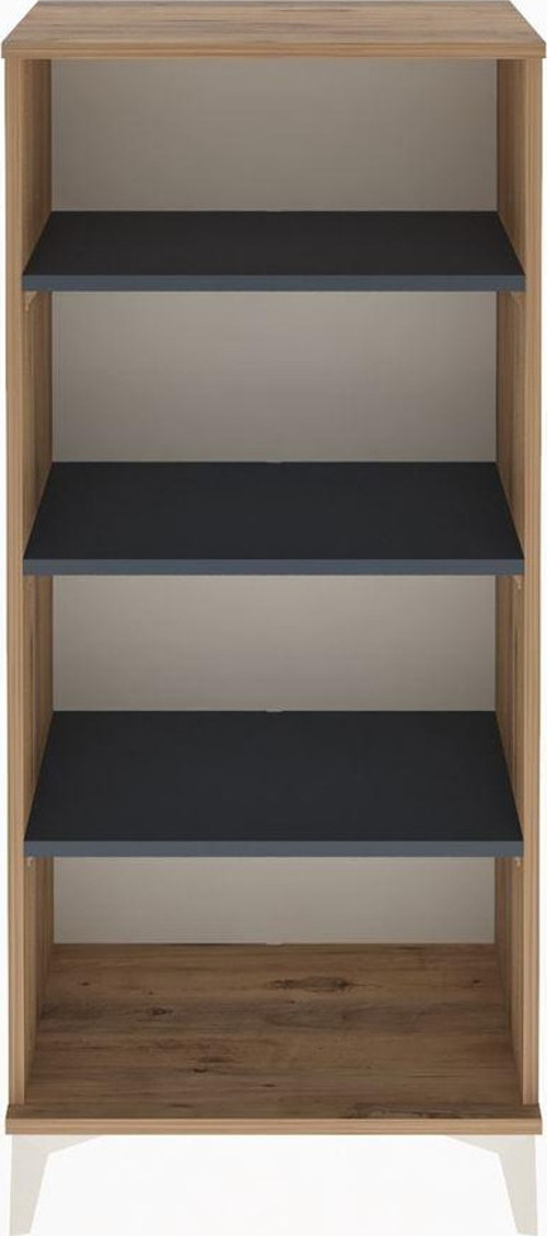 Arges Dolap 3 Raflı 60 x 30 x 134 cm Çam - Antrasit