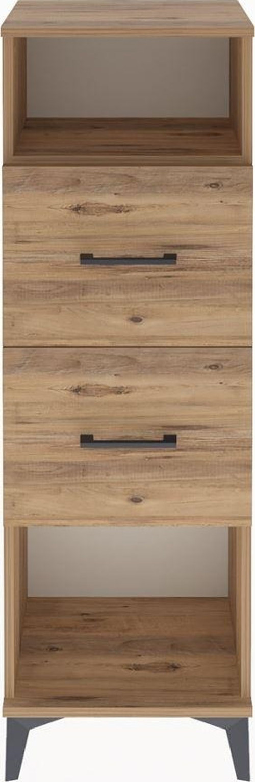 Arges Dolap 1 Raflı 2 Çekmeceli 44 x 30 x 134 cm Çam - Çam