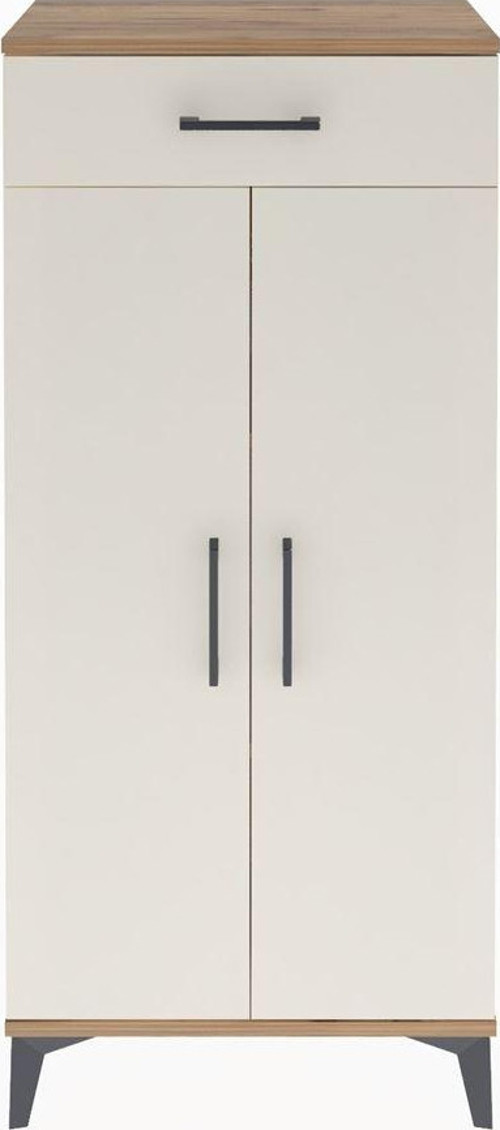 Arges Dolap 2 Raflı 1 Çekmeceli 2 Kapaklı 60 x 30 x 134 cm Çam - Aytaşı