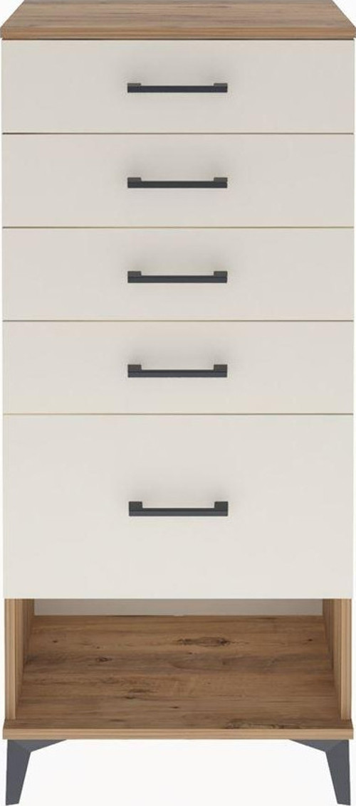 Arges Dolap 5 Çekmeceli 60 x 30 x 134 cm Çam - Aytaşı