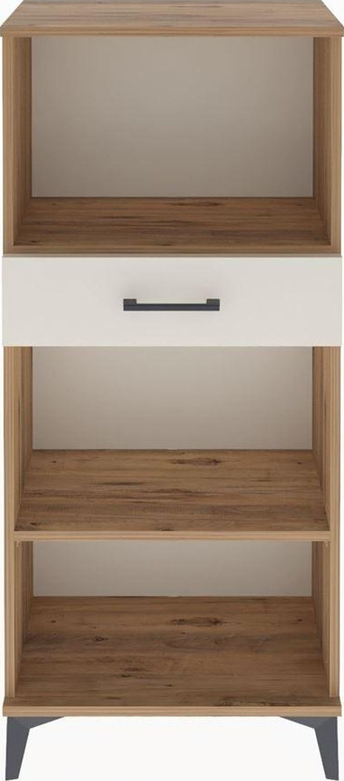 Arges Dolap 2 Raflı Tek Çekmeceli 60x30x134 Çam-Aytaşı