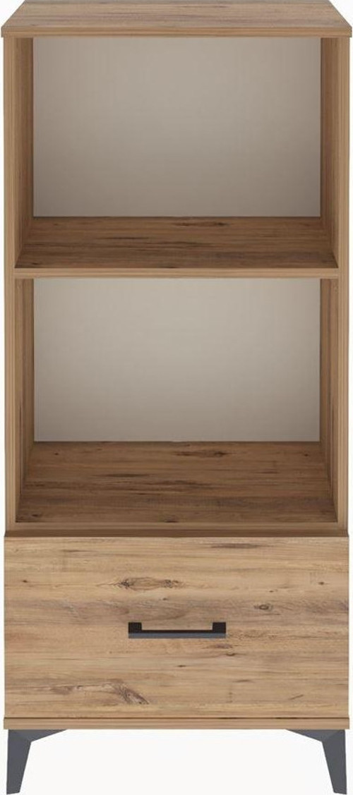 Arges Dolap 1 Raflı 1 Çekmeceli 60 x 30 x 134 cm Çam - Çam