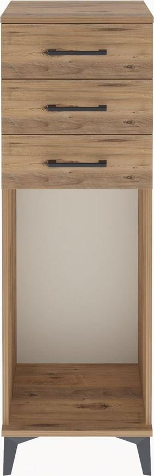 Arges Dolap 3 Çekmeceli 44x30x134 Çam-Çam